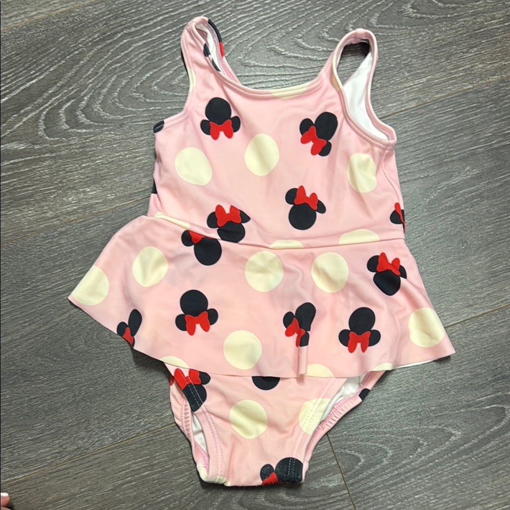 Hanna Andersson Disney minnie swim suit